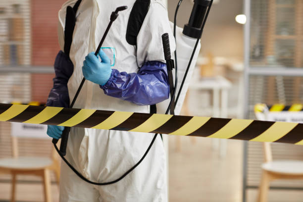 Professional Blood Cleanup technician working in Amelia, OH